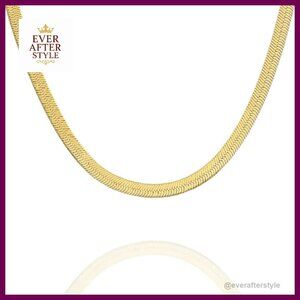 Sterling Silver Snake Chain Necklace Unisex Minimal Chic Layering Jewelry